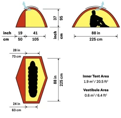 Hilleberg Soulo Tent - Red Online