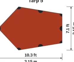 Hilleberg Tarp 5 - Green Online