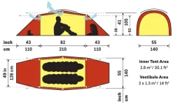 Hilleberg Tarra Tent - Sand Hot
