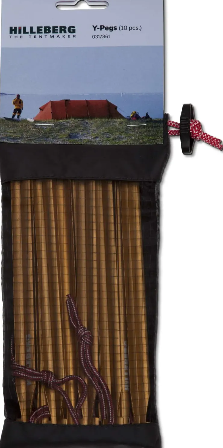 Hilleberg Y-Pegs - 10 Pack New