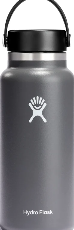 Hydro Flask 32oz Wide Mouth Bottle - Stone Clearance