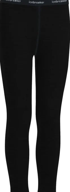 Icebreaker Kids 200 Oasis Leggings - Black Discount
