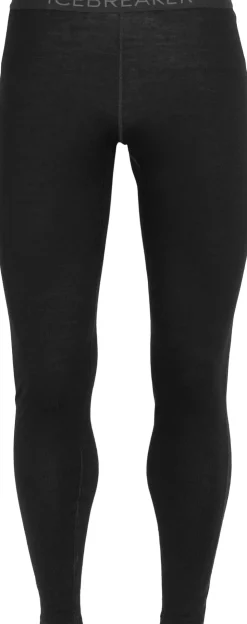 Icebreaker Mens 260 Tech Leggings - Black Hot