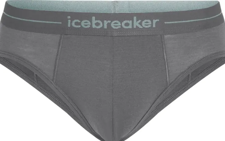 Icebreaker Mens Anatomica Briefs - Jet Heather New