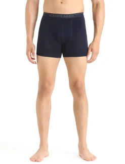 Icebreaker Mens Anatomica Boxers - Midnight Navy Sale