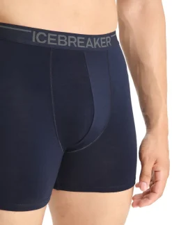 Icebreaker Mens Anatomica Boxers - Midnight Navy Sale