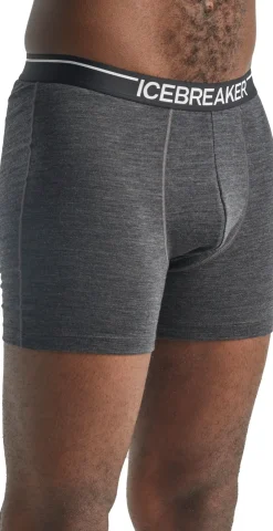 Icebreaker Mens Anatomica Boxers - Jet Heather New