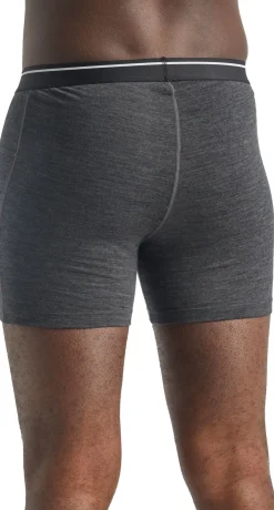 Icebreaker Mens Anatomica Boxers - Jet Heather New