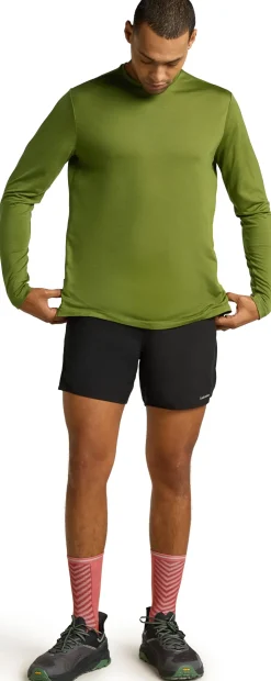 Icebreaker Mens Merino 125 Cool-Lite Sphere III LS Tee - Spagnum New