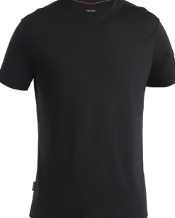 Icebreaker Mens Merino 125 Cool-Lite Sphere III SS Tee - Black Outlet