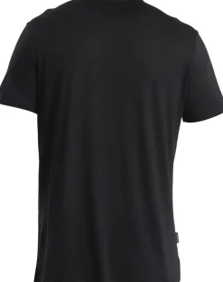 Icebreaker Mens Merino 125 Cool-Lite Sphere III SS Tee - Black Outlet