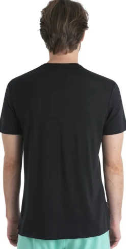 Icebreaker Mens Merino 125 Cool-Lite Sphere III SS Tee - Black Outlet