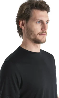 Icebreaker Mens Merino 125 Cool-Lite Sphere III SS Tee - Black Outlet