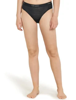 Icebreaker Womens 125 Cool-Lite Sprite Hipster - Black Best