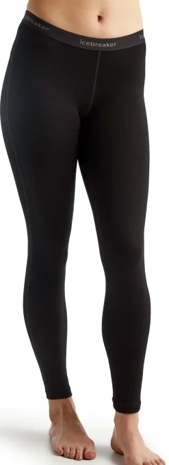 Icebreaker Womens 260 Tech Leggings - Black New