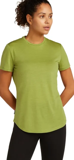 Icebreaker Womens Merino 125 Cool-Lite Sphere III SS Tee - Olive New