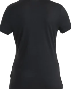Icebreaker Womens Merino 150 Tech Lite III SS Tee - Black Hot
