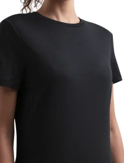 Icebreaker Womens Merino 150 Tech Lite III SS Tee - Black Hot