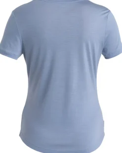 Icebreaker Womens Merino 125 Cool-Lite Sphere III SS Scoop Tee - Kyanite Outlet
