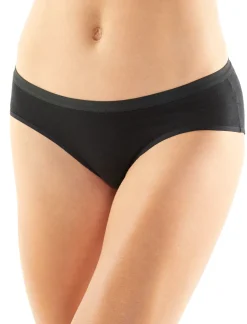 Icebreaker Womens Siren Hipkini Briefs - Black Hot