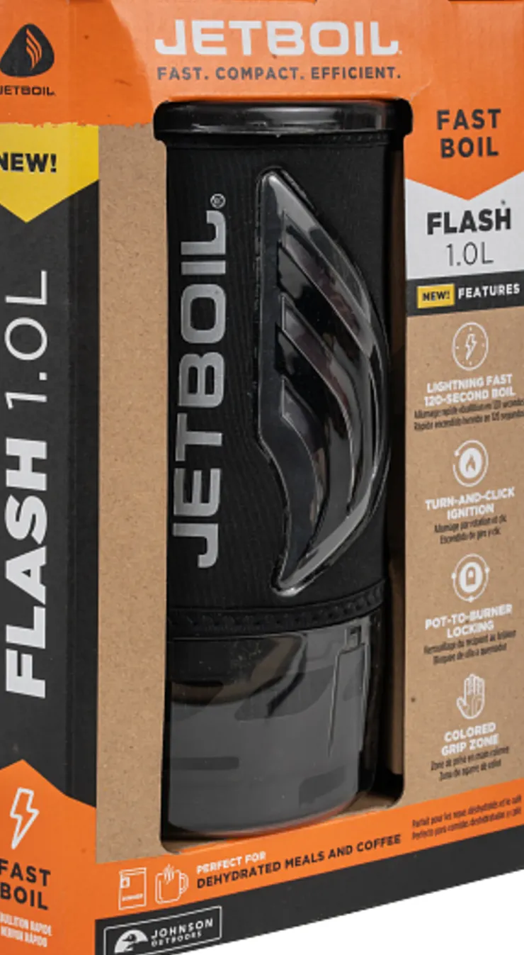 Jetboil Flash 1.0L Cooking System - Carbon Outlet
