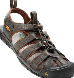 Keen Mens Clearwater CNX Sandals - Raven-Tortoise Shell Hot