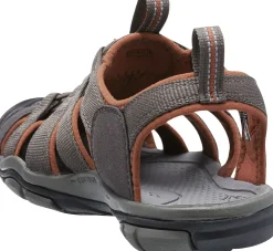 Keen Mens Clearwater CNX Sandals - Raven-Tortoise Shell Hot