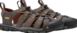 Keen Mens Clearwater CNX Sandals - Raven-Tortoise Shell Hot