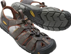 Keen Mens Clearwater CNX Sandals - Raven-Tortoise Shell Hot