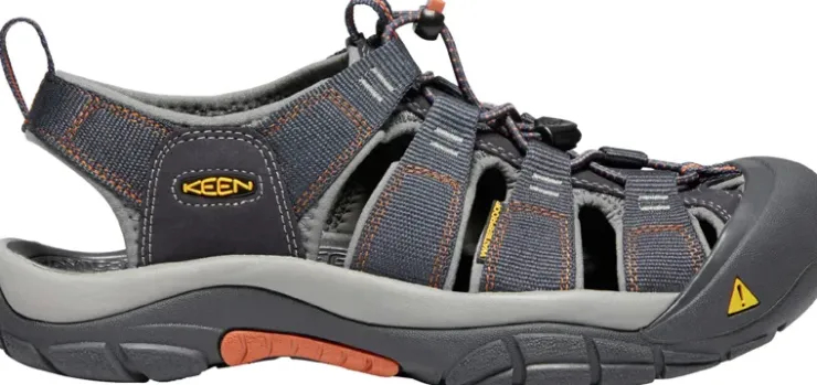 Keen Mens Newport H2 Sandals - India Ink/ Rust Clearance
