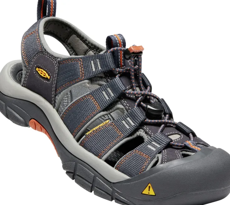 Keen Mens Newport H2 Sandals - India Ink/ Rust Clearance