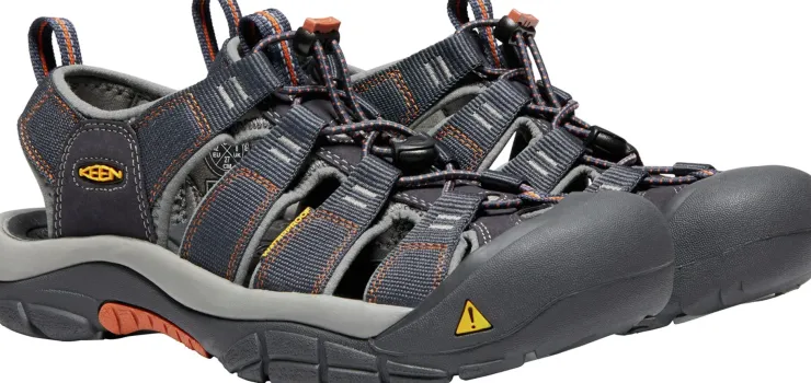 Keen Mens Newport H2 Sandals - India Ink/ Rust Clearance
