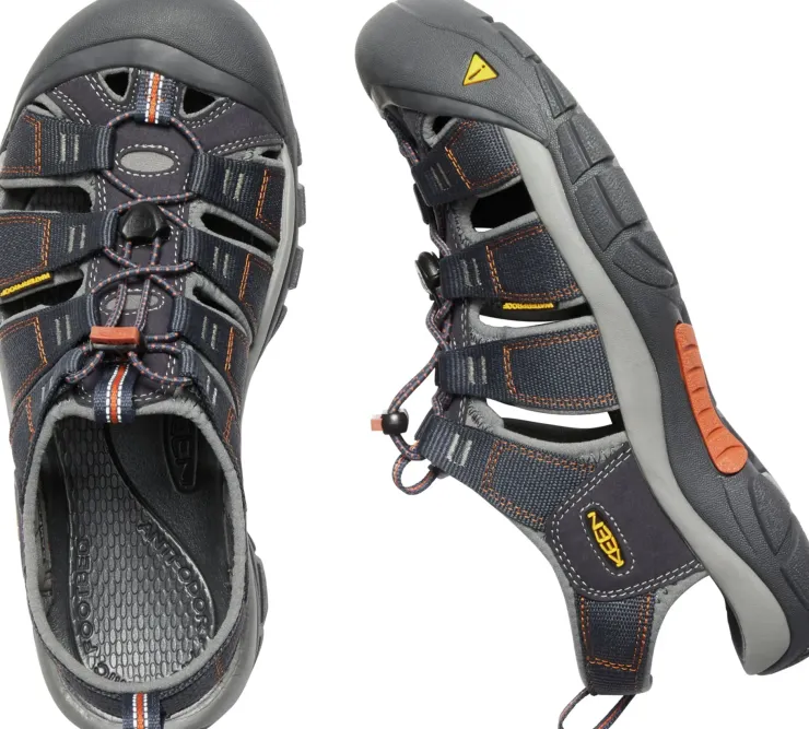 Keen Mens Newport H2 Sandals - India Ink/ Rust Clearance