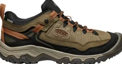 Keen Mens Targhee IV Waterproof Shoes - Sea Turtle-Roasted Pecan New