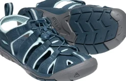 Keen Womens Clearwater CNX Sandals - Navy-Blue Glow Best