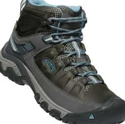Keen Womens Targhee III Mid Waterproof Boots - Magnet-Atlantic Blue Fashion
