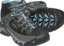 Keen Womens Targhee III Mid Waterproof Boots - Magnet-Atlantic Blue Fashion