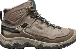 Keen Womens Targhee IV Mid Waterproof Boots - Brindle-Nostalgia Rose Clearance
