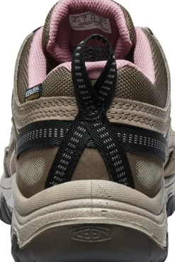 Keen Womens Targhee IV Waterproof Shoes - Brindle-Nostalgia Rose Best