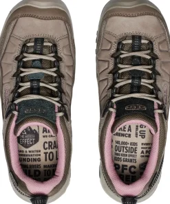Keen Womens Targhee IV Waterproof Shoes - Brindle-Nostalgia Rose Best