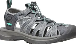 Keen Womens Whisper Sandals - Medium Grey-Peacock Green Online