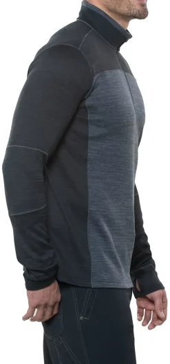 Kuhl Mens Ryzer Sweater - Black-Koal Best