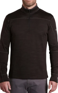 Kuhl Mens Ryzer Sweater - Black Coffee New