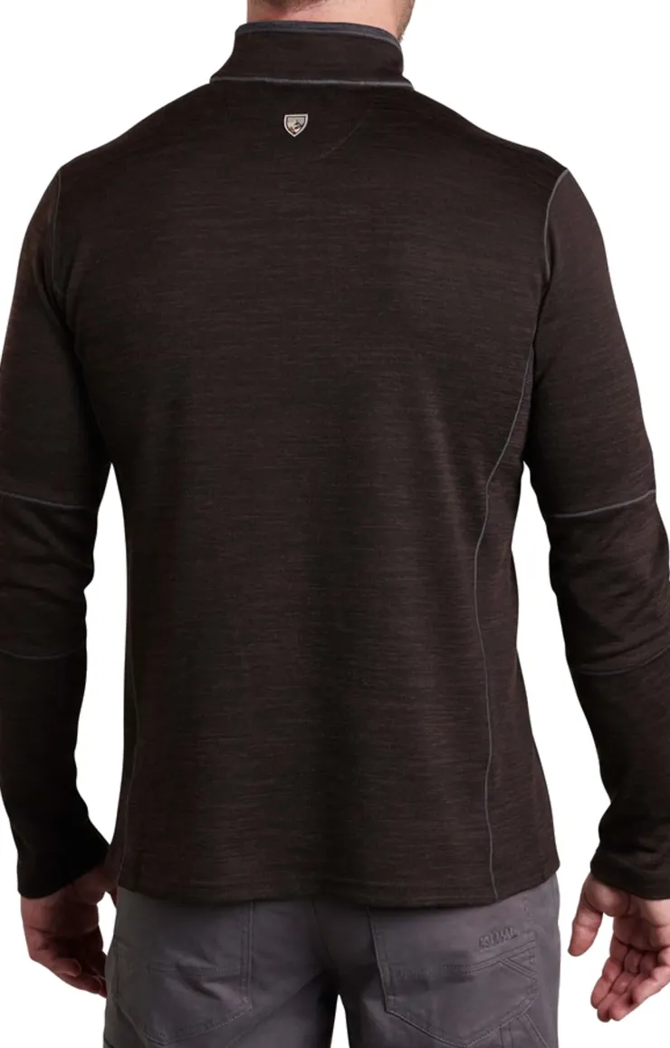 Kuhl Mens Ryzer Sweater - Black Coffee New