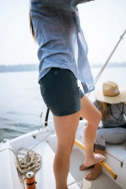 Kuhl Womens FreeFlex Shorts - 4in - Rainstorm New