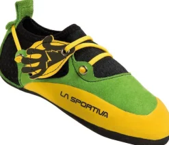 La Sportiva Kids Stickit Climbing Shoes - Lime-Yellow Discount