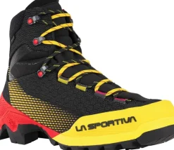 La Sportiva Mens Aequilibrium ST GTX Boots - Black-Yellow Hot