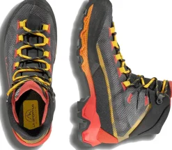 La Sportiva Mens Aequilibrium Hike GTX Boots - Carbon-Yellow Hot