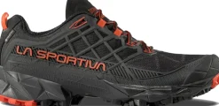 La Sportiva Mens Akyra II GTX Shoes - Black-Cherry Tomato Sale