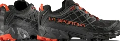 La Sportiva Mens Akyra II GTX Shoes - Black-Cherry Tomato Sale